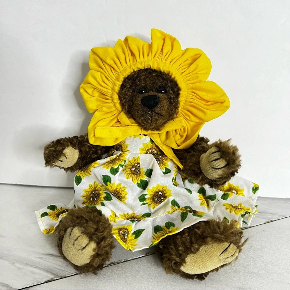 Ty Beanie Babies Susannah The Sunflower Bear Sz 9" "You Are My Sunshine!" 1,993 - Picture 3 of 14